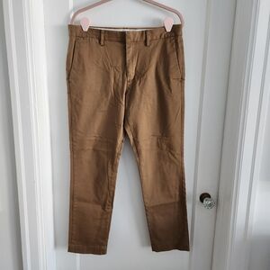 Brown Canvas Banana Republic Chinos